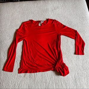 4 for 15$✨Cupio asymmetrical long sleeve tee